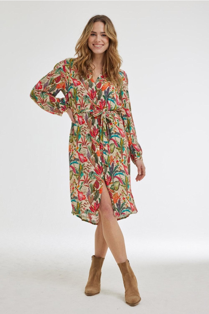 DRESS NOBLE DS252021001 1633 OFF WHITE AMAZING PRINT